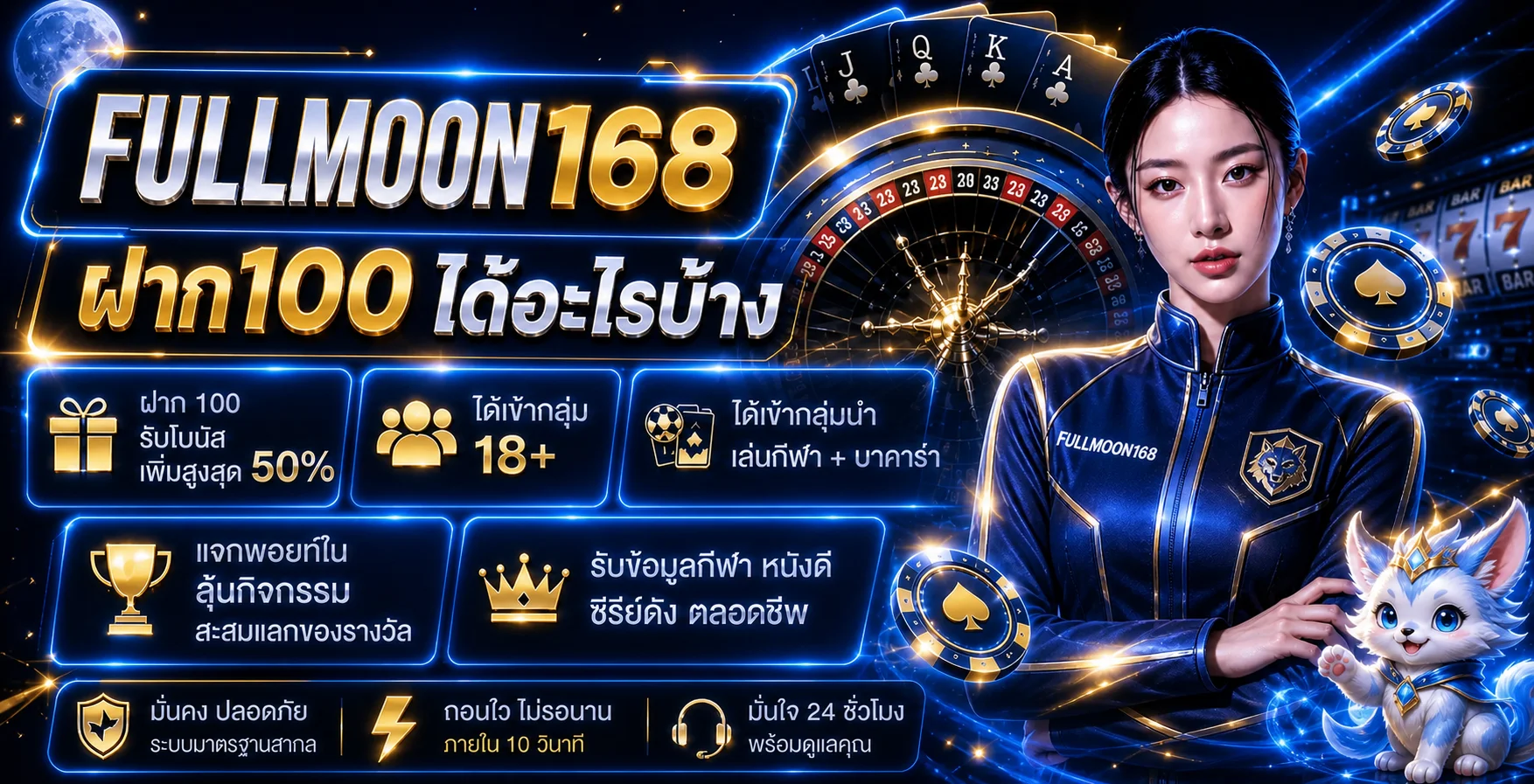 Fullmoon168 เว็บตรง ทางเข้าเล่น สล็อตและกีฬา ระบบออโต้